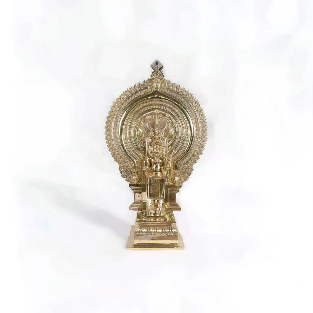 Bronze Thiruvappan  Idol With Prabha 14 kg