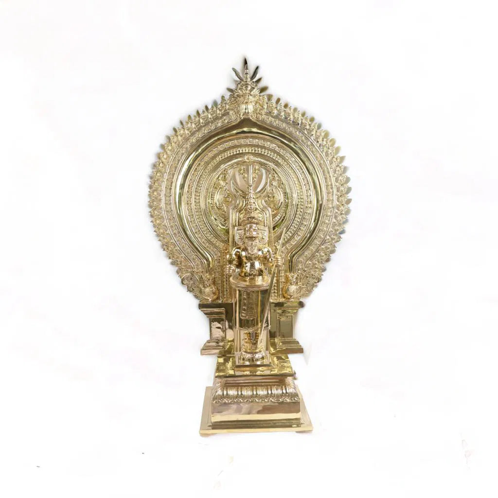 Bronze Thiruvappan With Prabha 18 kg