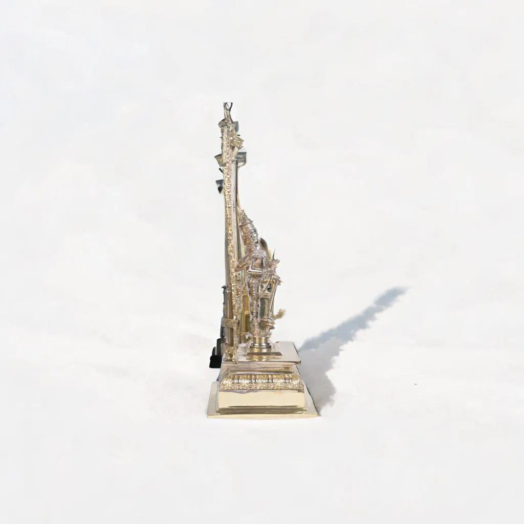 Bronze Muthappan With Prabha